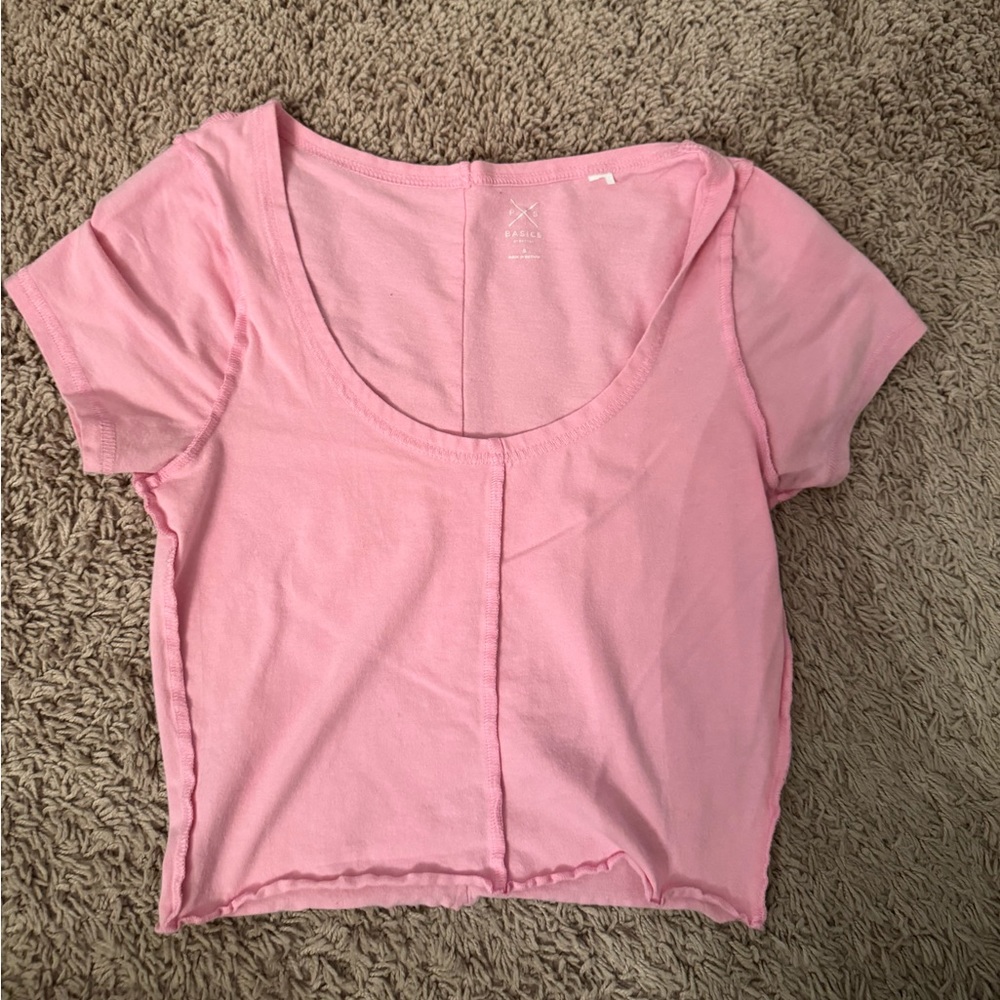 Pink Pacsun crop top
